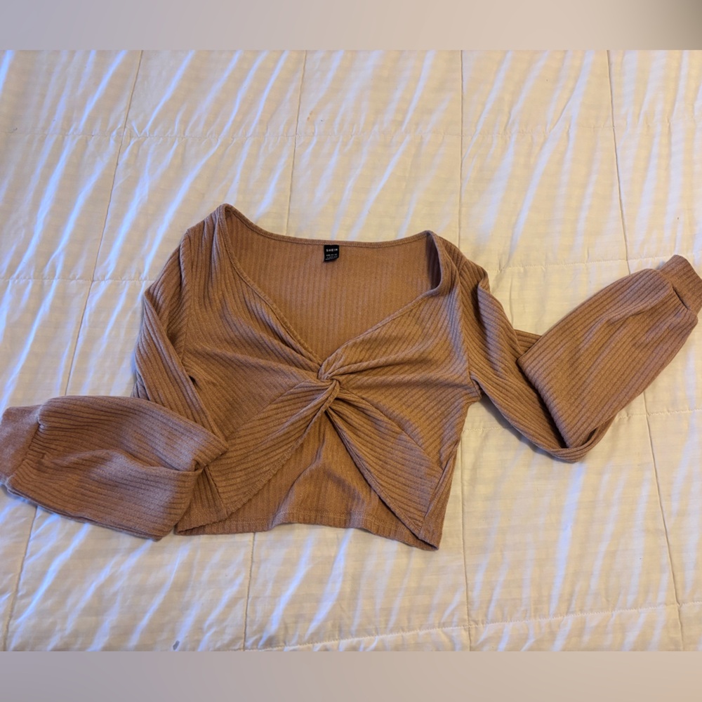SHEIN large crop long sleeve